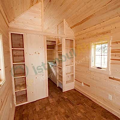 Ahşap Karavan İçi