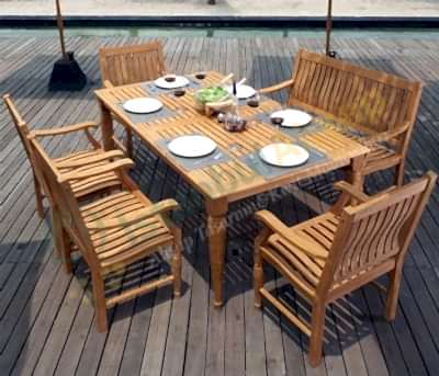 Ahşap Bahçe Mobilyaları