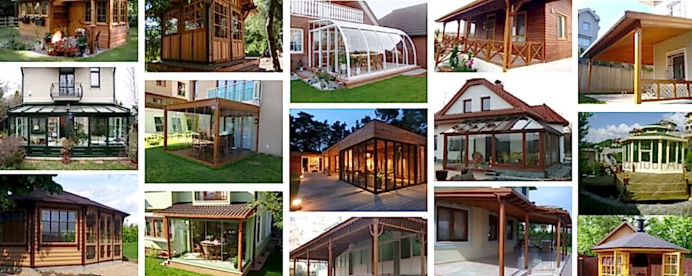 Ahşap Kış Bahçesi