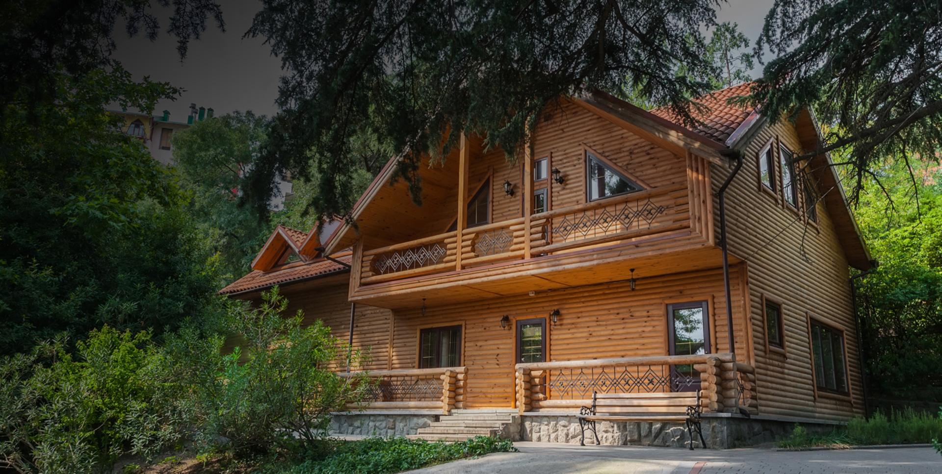 Doğaya Uyumlu Ahşap Evler